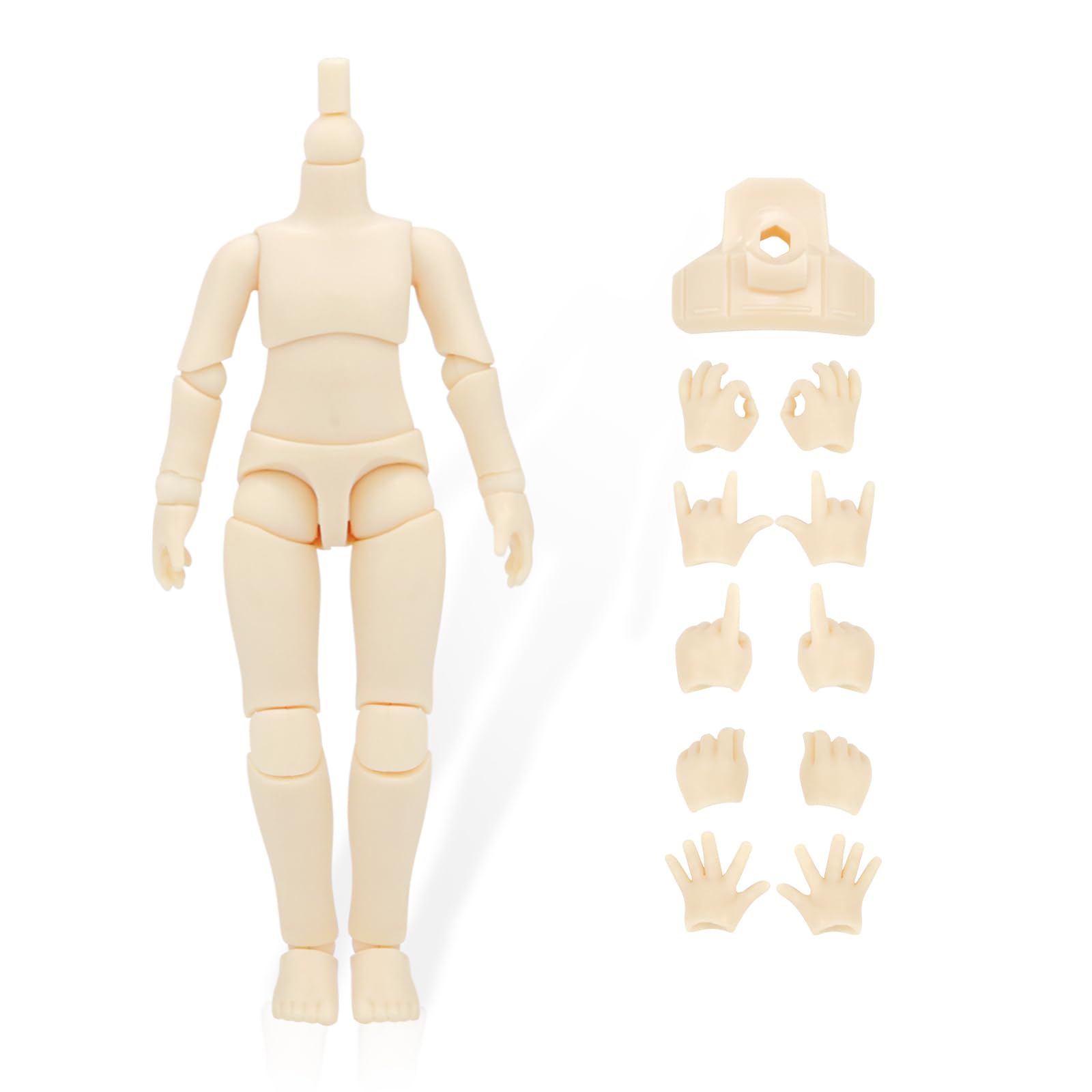 Amazon.co.jp: OB11 ドールボディ 1/12 MJD 可動人形モデル アクション